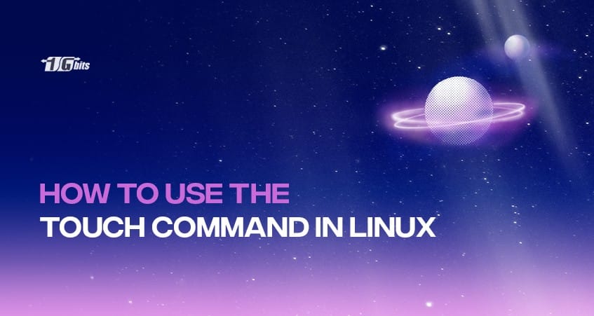 Touch command in Linux