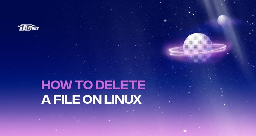 How to delete a file in Linux?
