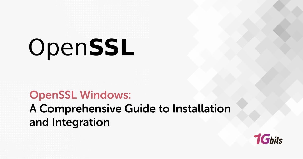 OpenSSL Windows: A Comprehensive Guide to Installation and Integration