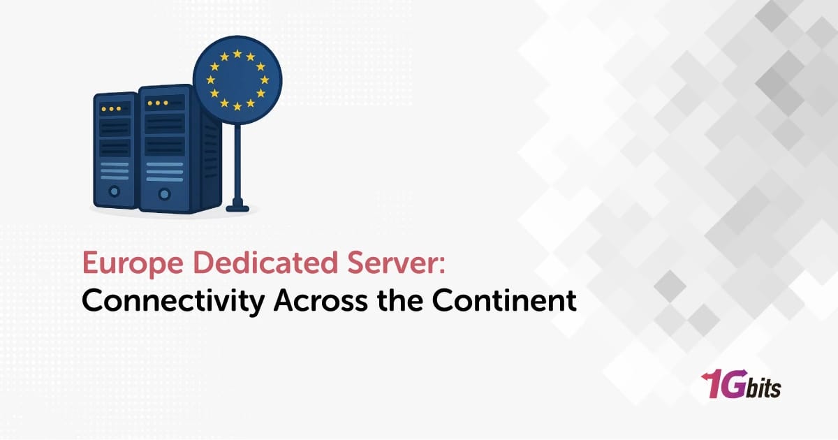 Europe Dedicated Server: Connectivity Across the Continent