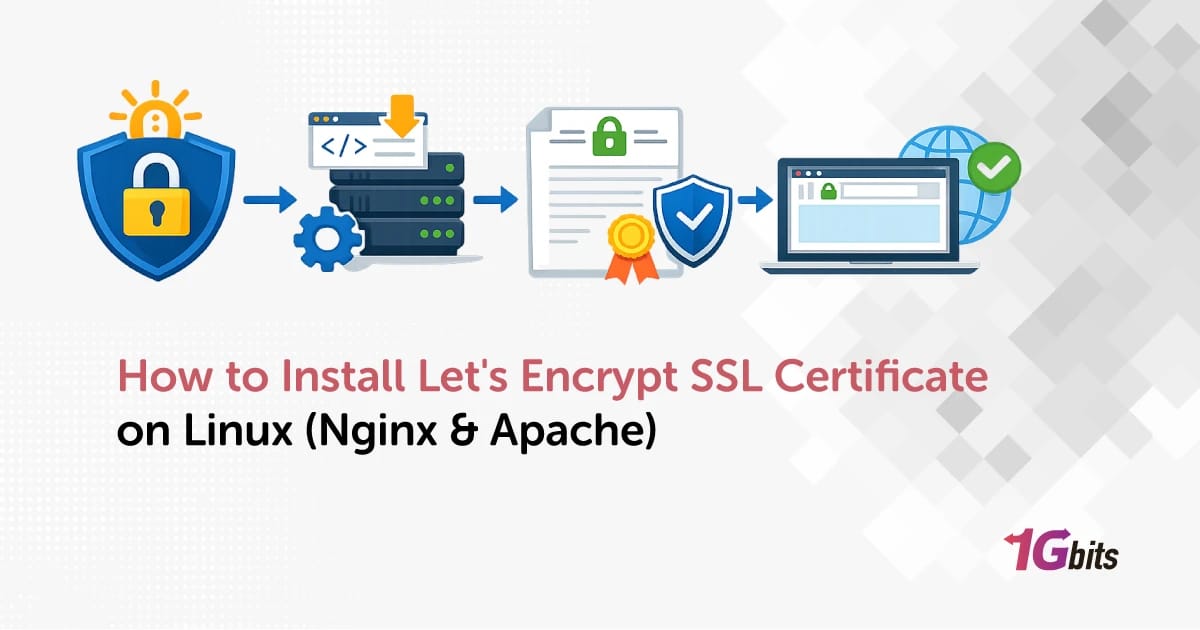 How to Install Let's Encrypt SSL Certificate on Linux 🔒 (Nginx & Apache)