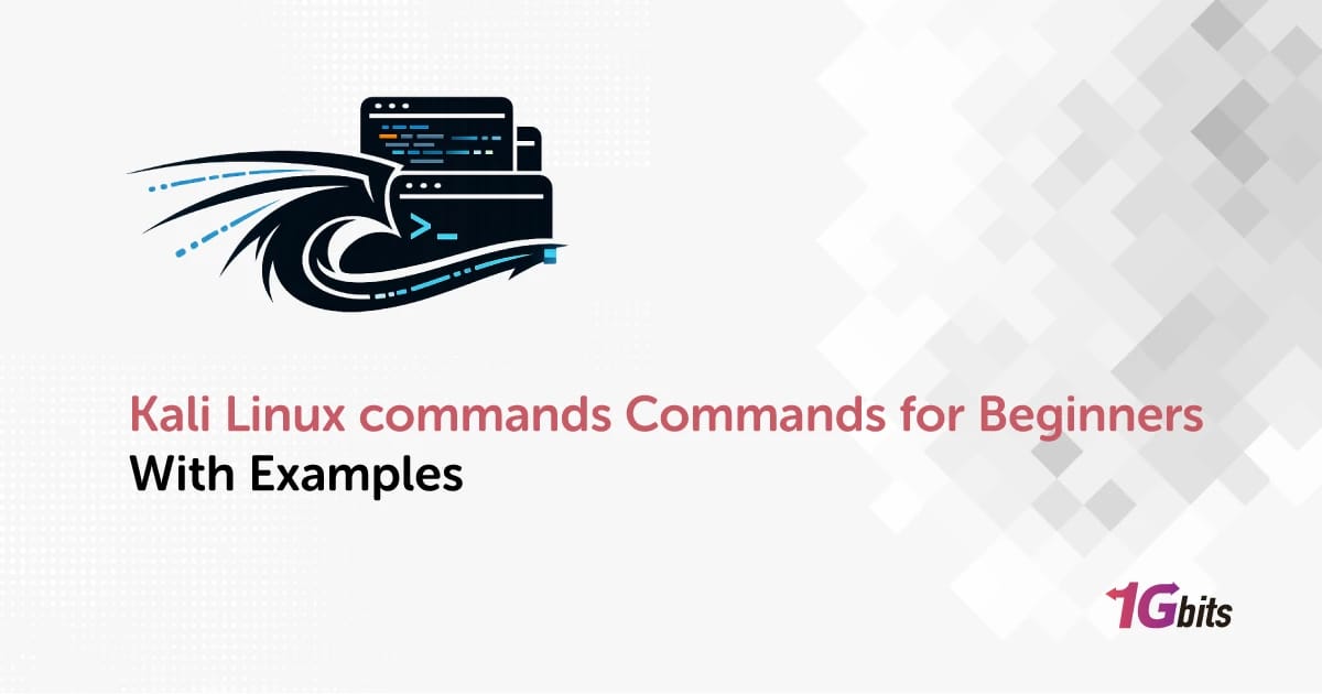 Kali Linux Commands for Beginners With Examples 🐉