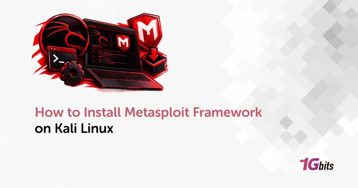 How to Install Metasploit Framework on Kali Linux 🔐