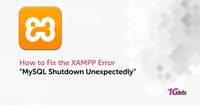 How to Fix the XAMPP Error “MySQL Shutdown Unexpectedly”