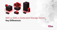 NAS vs SAN vs Dedicated Storage Server: Key Differences