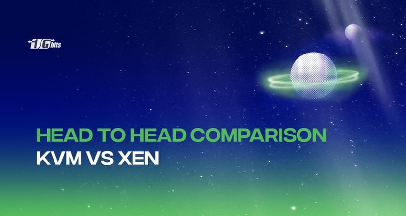 Head to head comparison KVM vs Xen