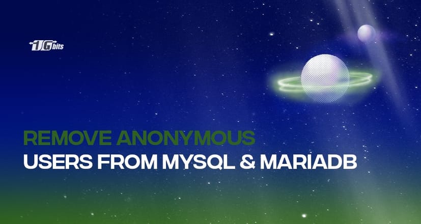How to remove anonymous users from MySQL and MariaDB