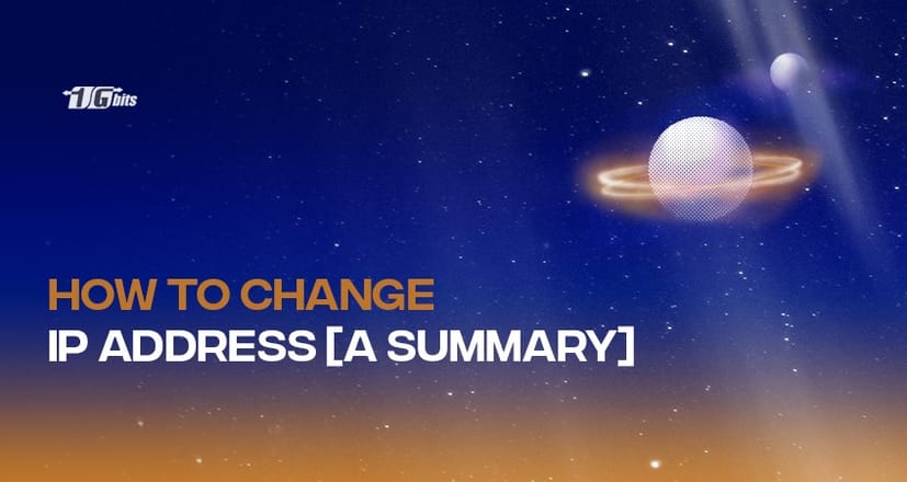 How to change the IP address [a summary]