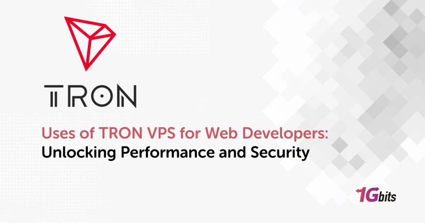 Uses of TRON VPS for Web Developers: Unlocking Performance and Security