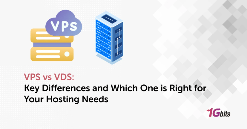 VPS vs VDS: Key Differences and Which One is Right for Your Hosting Needs