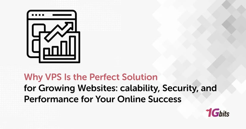Why VPS Is the Perfect Solution for Growing Websites: Scalability, Security, and Performance for Your Online Success