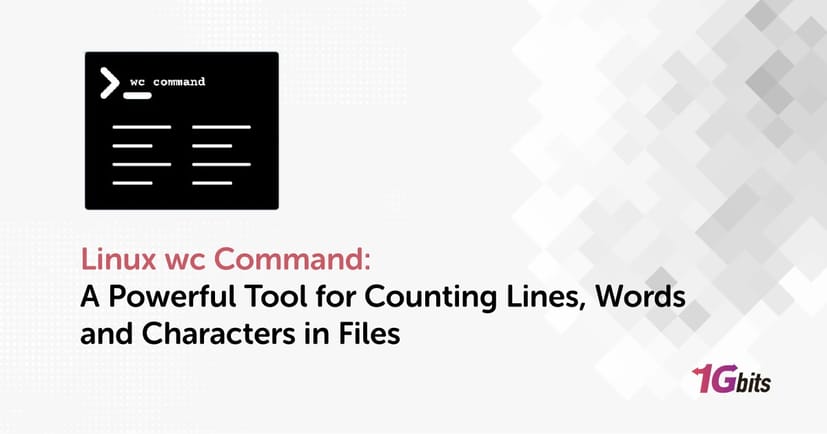 Linux wc Command: A Powerful Tool for Counting Lines, Words, and Characters in Files Linux wc Command: A Powerful Tool for Counting Lines, Words, and Characters in Files