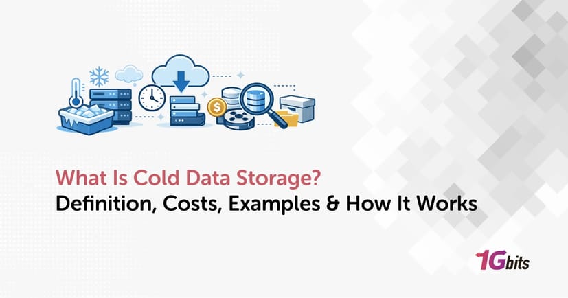 What Is Cold Data Storage? Definition, Costs, Examples & How It Works
