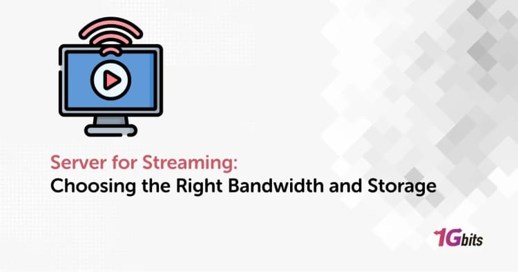 Server for Streaming: Choosing the Right Bandwidth and Storage Server for Streaming: Choosing the Right Bandwidth and Storage