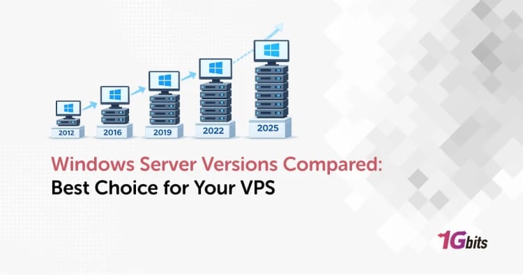 Windows Server Versions Compared: 🖥️ 2012 to 2025 for VPS