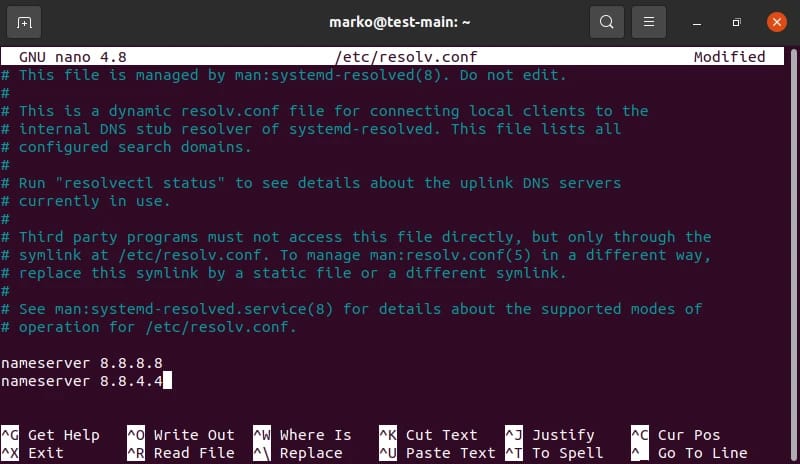 Badly Configured resolv.conf File