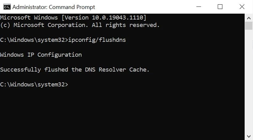 DNS Cache on Windows