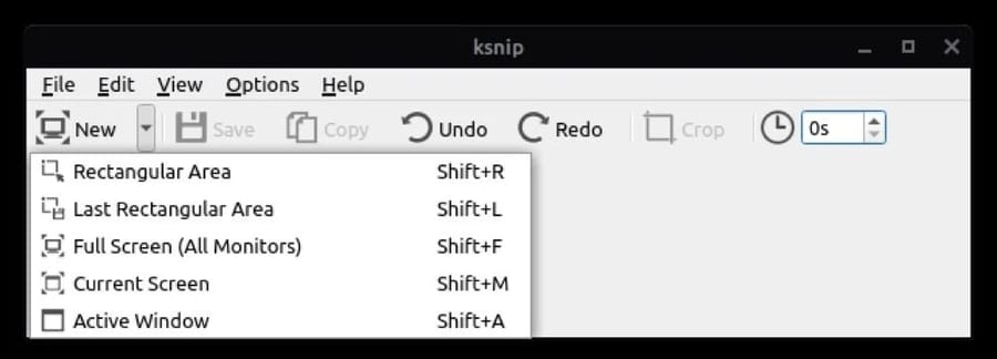  Creating Screenshots with Ksnip