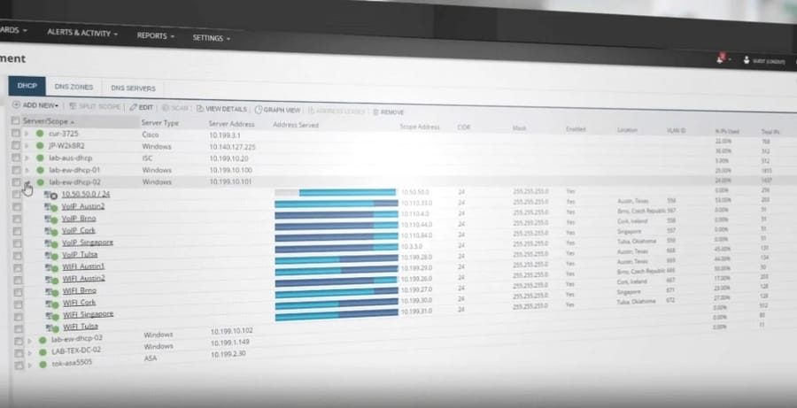 SolarWinds IP Address Manager (IPAM)