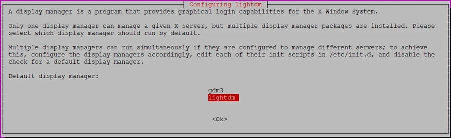 Integrate a Display Manager