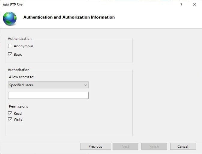 Configure Authentication