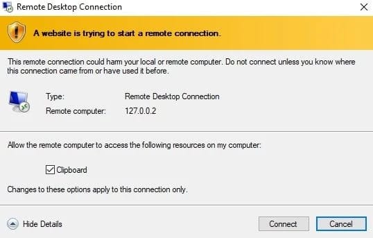 RDP Wrapper is running