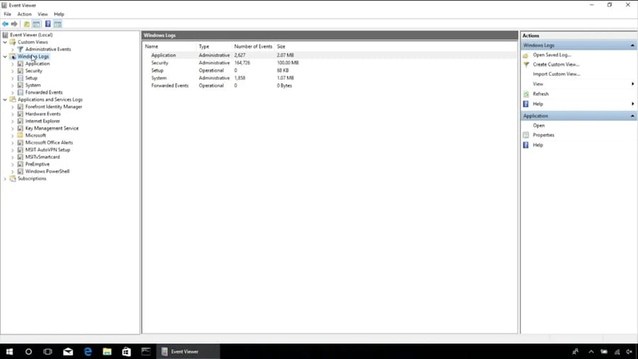 How Can I Access Windows Event Logs