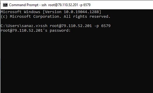 How to login to VPS with ssh terminal
