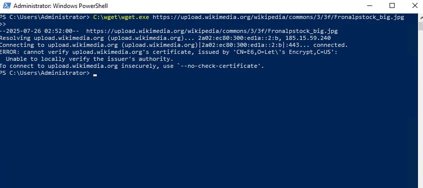 PowerShell Wget Recursive