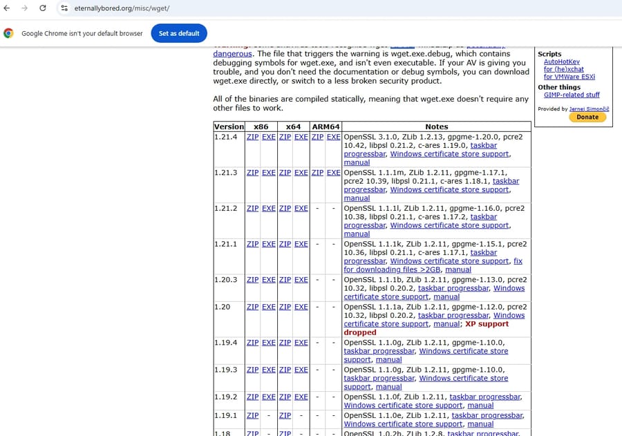 Wget Download