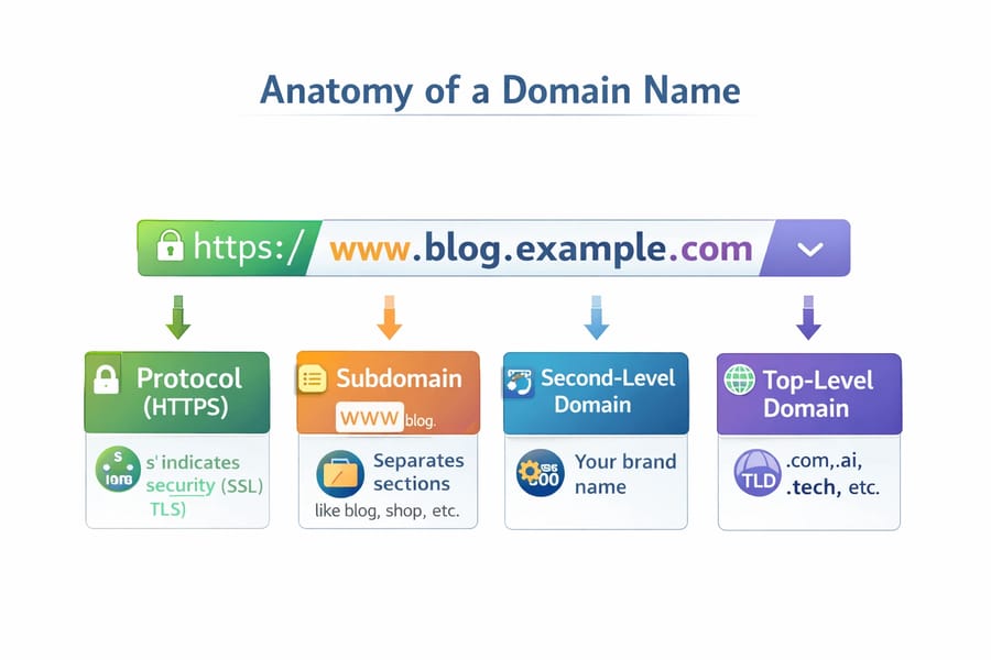 Anatomy of a Domain Name