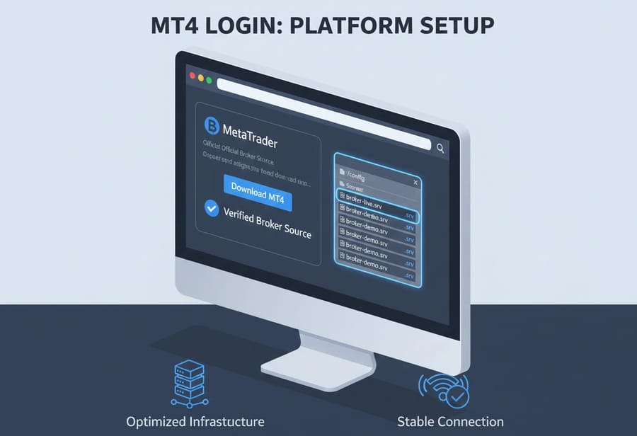 How to Login to MT4 on Desktop