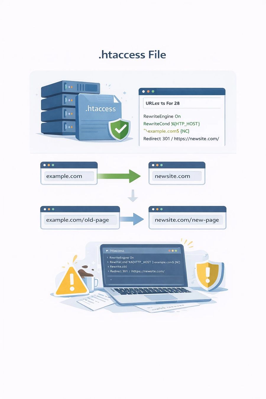 Editing the .htaccess File