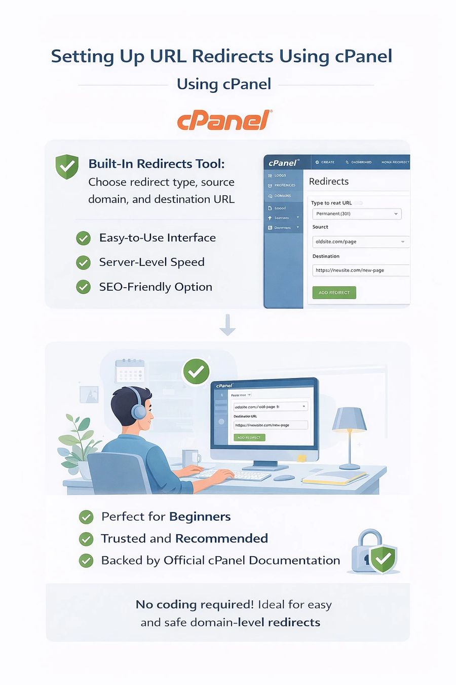 Using cPanel Interface