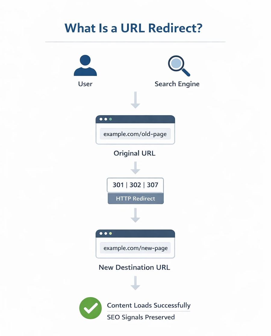 What Is a URL Redirect Diagram