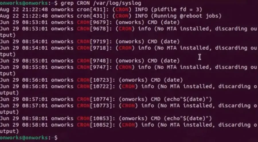 Using Cron