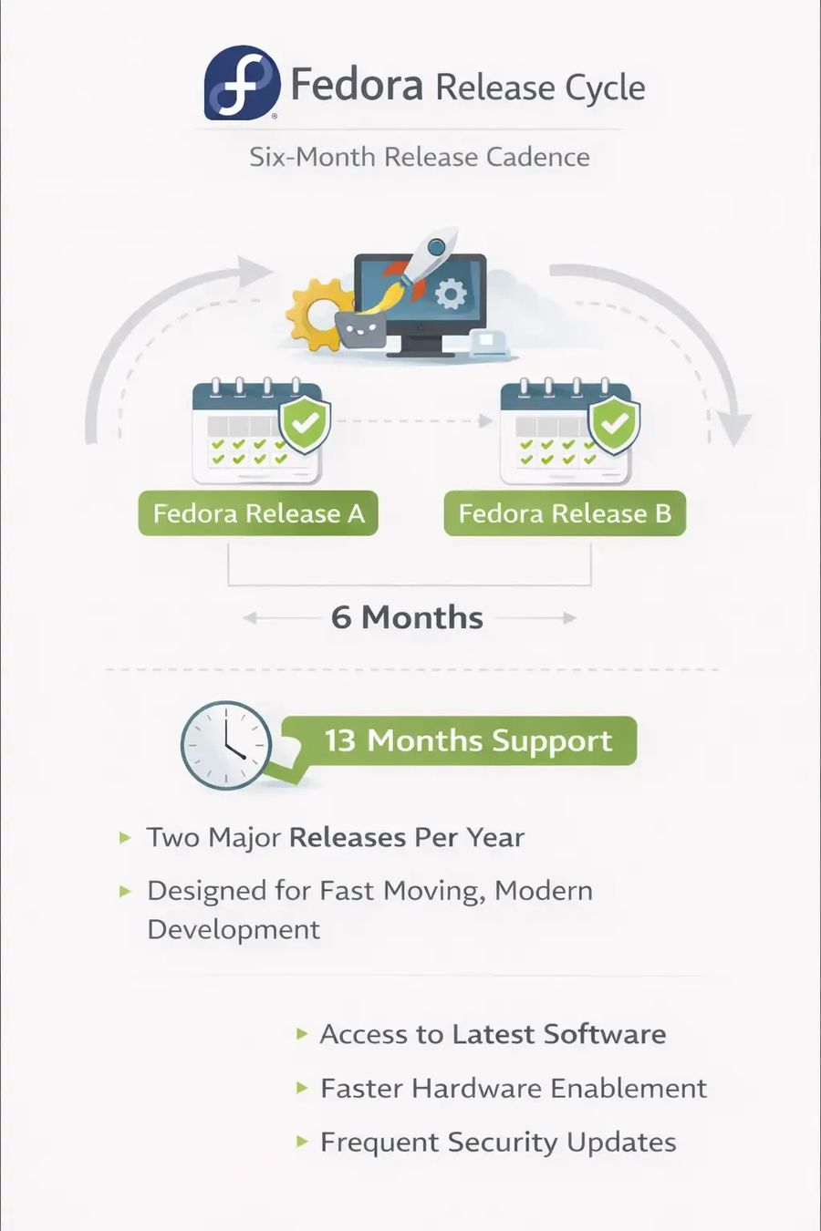 Fedora Release Model and Lifecycle