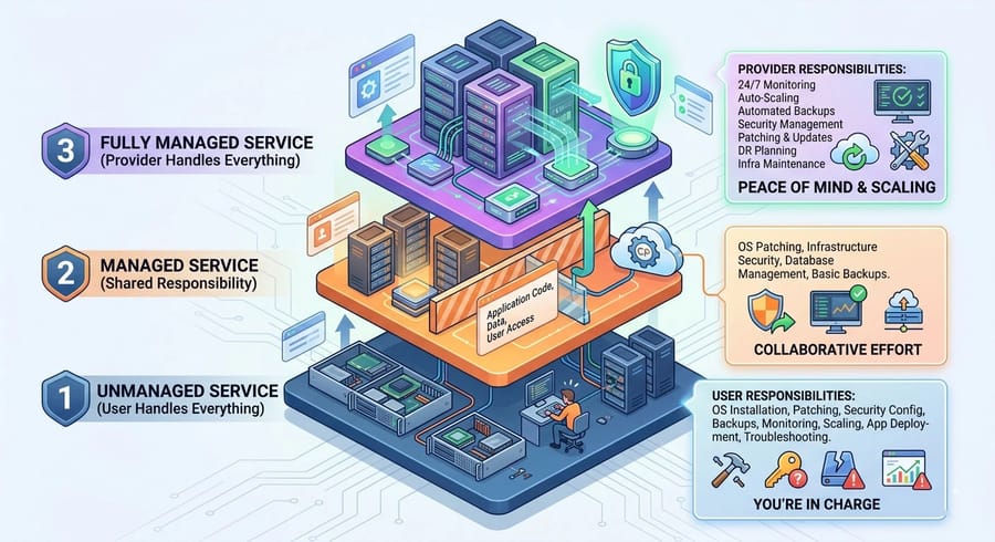 Managed vs Unmanaged