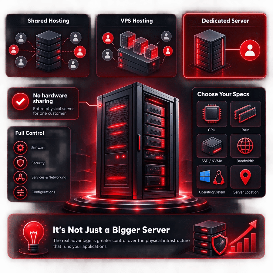 Main Benefits of Dedicated Server Hosting