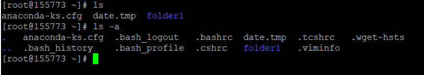 ls command